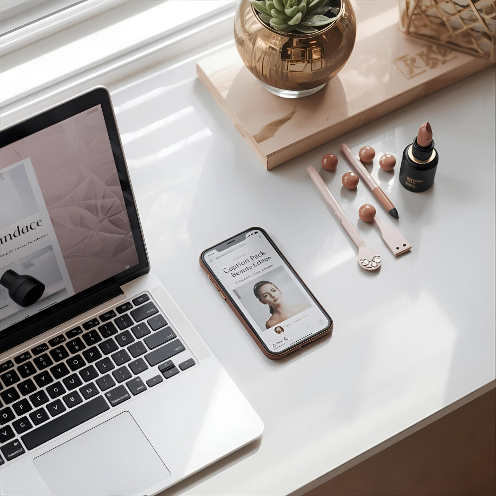 Social Media Caption Packs & Canva Templates